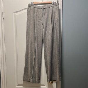 Banana Republic Herringbone Gray Trousers